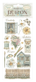 Stamperia Rub-On - Daisy Art