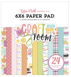 Echo Park 6x6 Paper Pad - Craft Room