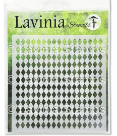 Lavinia Stencils - Diamond Chequerboard