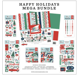 Echo Park 12x12 Mega Bundle - Happy Holidays