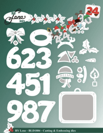BY Lene Dies - Christmas Numbers