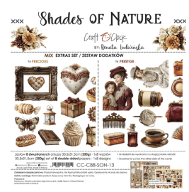 Craft O`Clock Extras Set Mix - Shades Of Nature