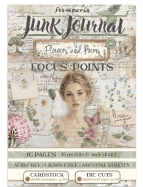 Stamperia Junk Journal A5 - Flowers and Poems