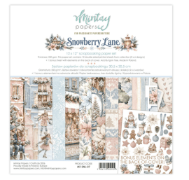 MIntay Papers 12x12 Paper Pack - Snowberry Lane