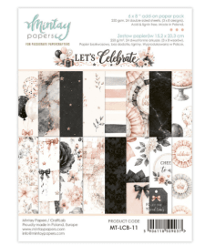 MIntay Paper 6x8 Inch Add-On Paper Pack - Lets Celebrate