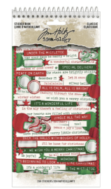 Tim Holtz Christmas Sticker Book Classic