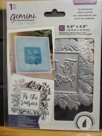 Hot Foil Plate Tis the Season Create A Card