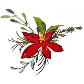 Tim Holtz Sizzix Thinlits Dies - Holiday Brushstroke