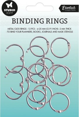 Binding Rings Silver