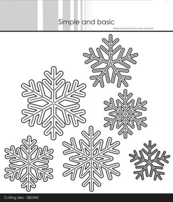 Simple and Basic Dies - Snowflakes